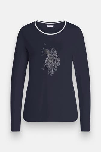 U.S. POLO ASSN. Longsleeve dunkelblau