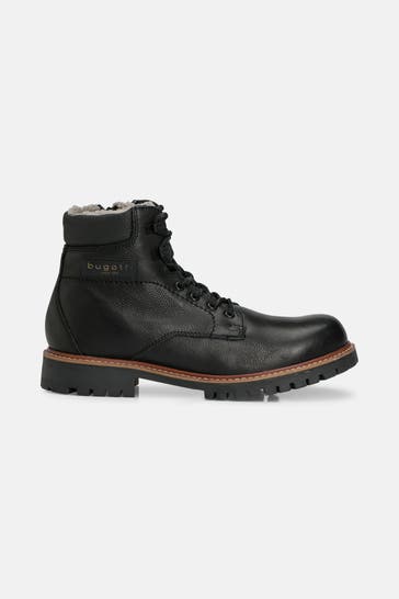 BUGATTI Winterstiefel 'Justin' schwarz