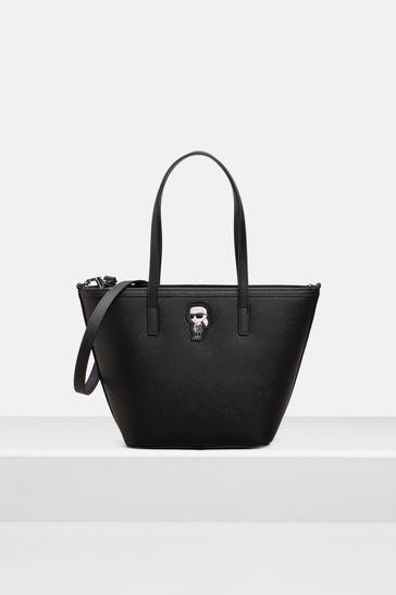 KARL LAGERFELD Shopper 'Ikon' schwarz