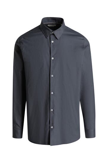 S.OLIVER Casual-Hemd beige slim