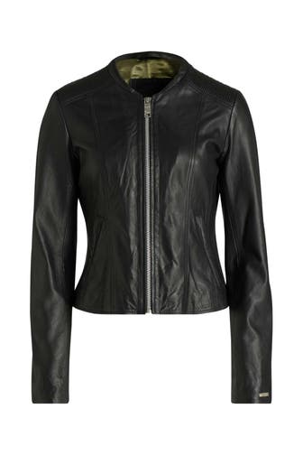 MAZE Lederjacke 'Smaragd'