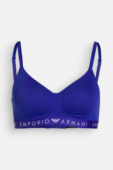 EMPORIO ARMANI Bustier königsblau