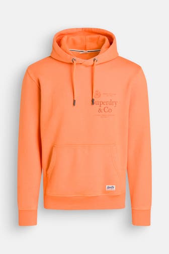 SUPERDRY Hoodie orange