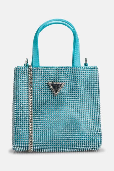 GUESS Handtasche 'Sofia' türkis