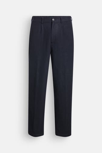 BARBOUR Wollmix-Hose nachtblau