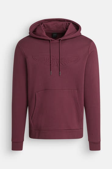 HACKETT - Hoodie weinrot