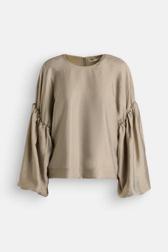 GESTUZ Blusenshirt 'Malloon' graugrün