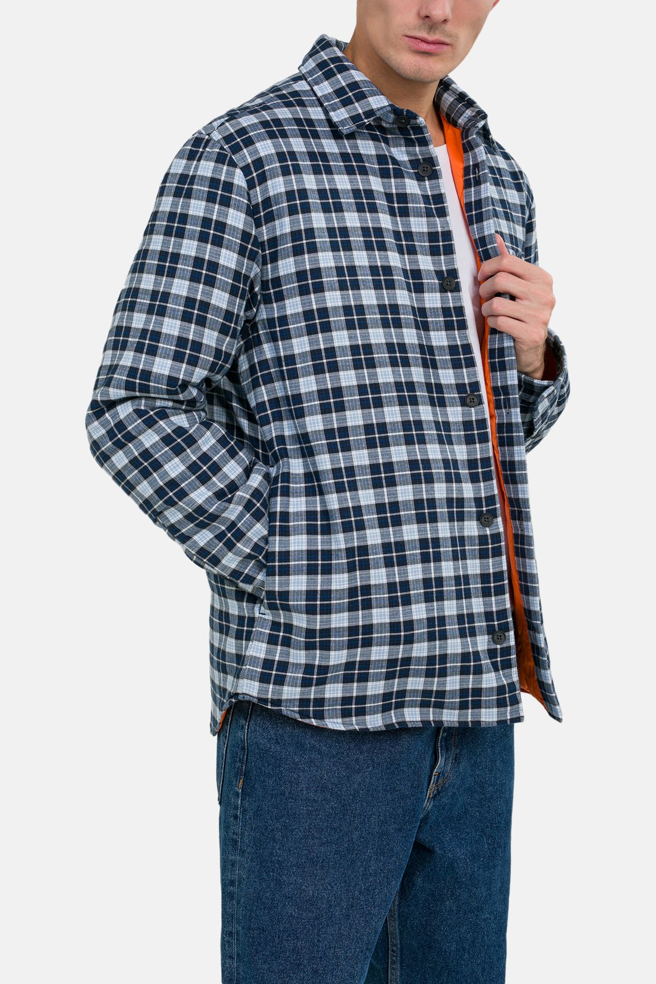 LACOSTE Overshirt blau kariert, Bild 1