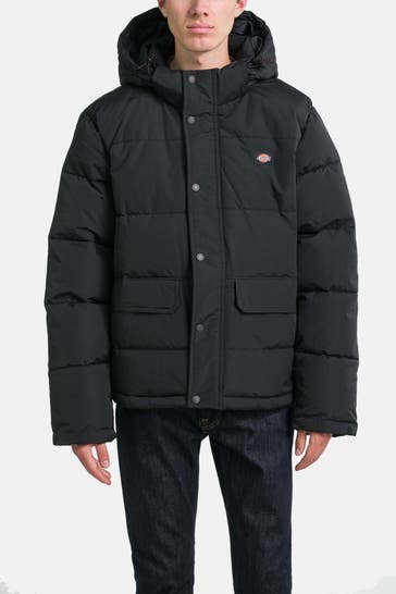 DICKIES Steppjacke schwarz