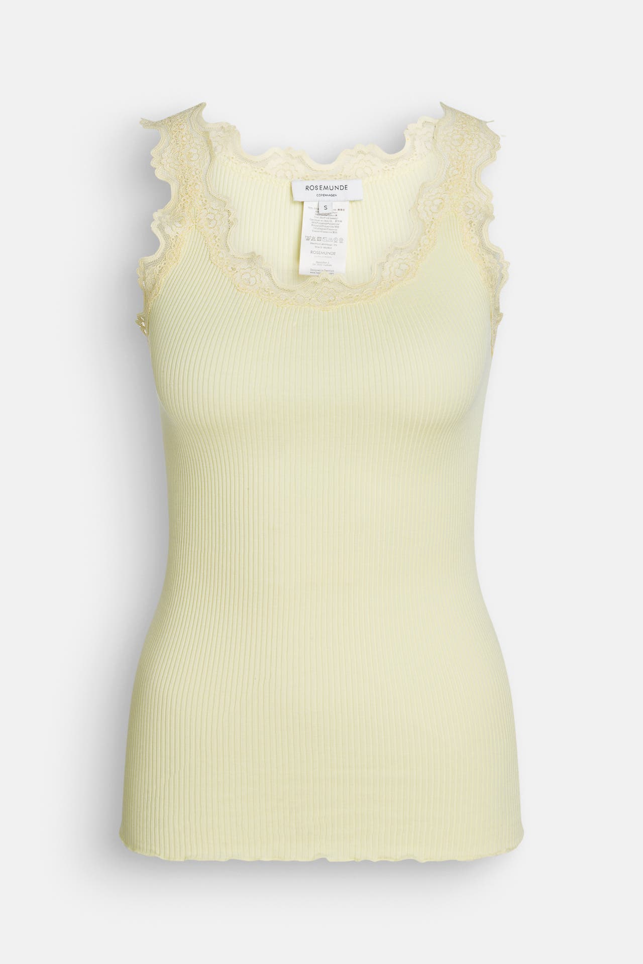 ROSEMUNDE Seidenmix-Top hellgelb, Bild 1