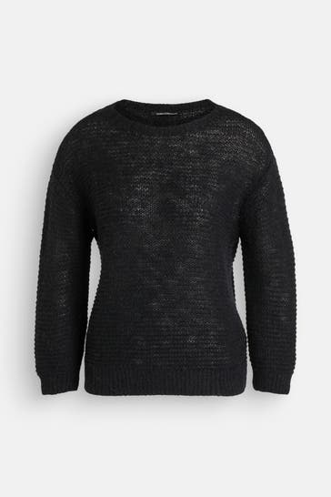 LUISA CERANO Strickpullover schwarz