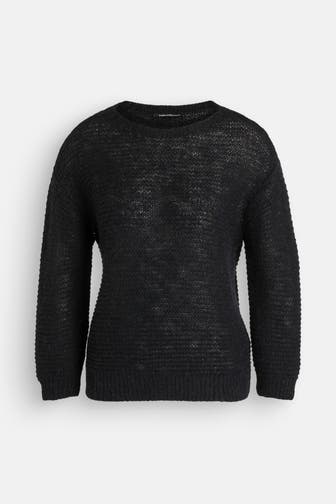 LUISA CERANO Strickpullover schwarz