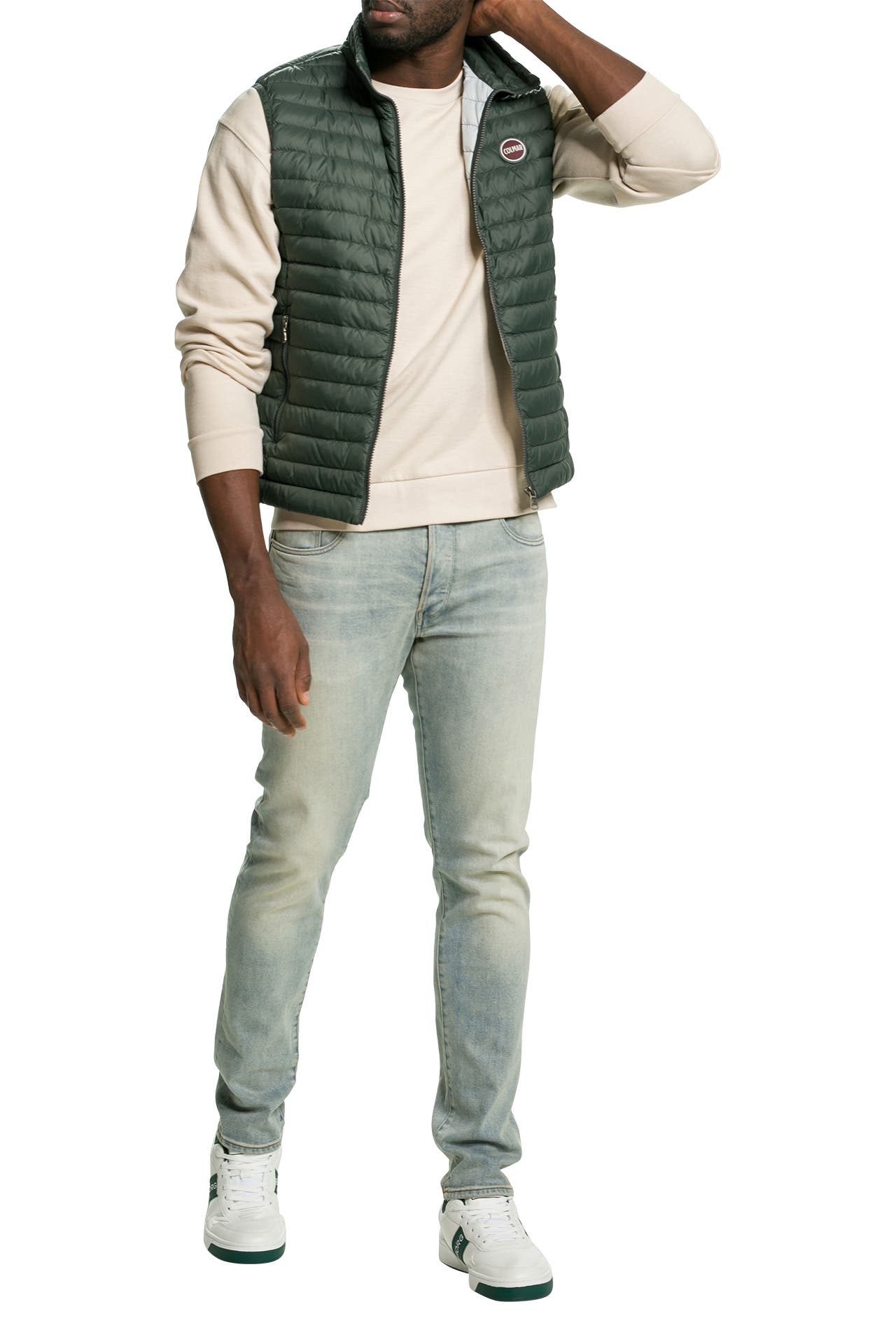 COLMAR Daunenweste oliv, Bild 1