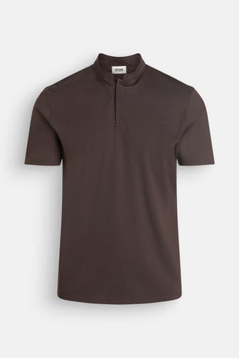DRYKORN Polo-Shirt 'Louis' dunkelbraun