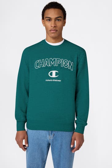 CHAMPION Sweatshirt dunkelgrün