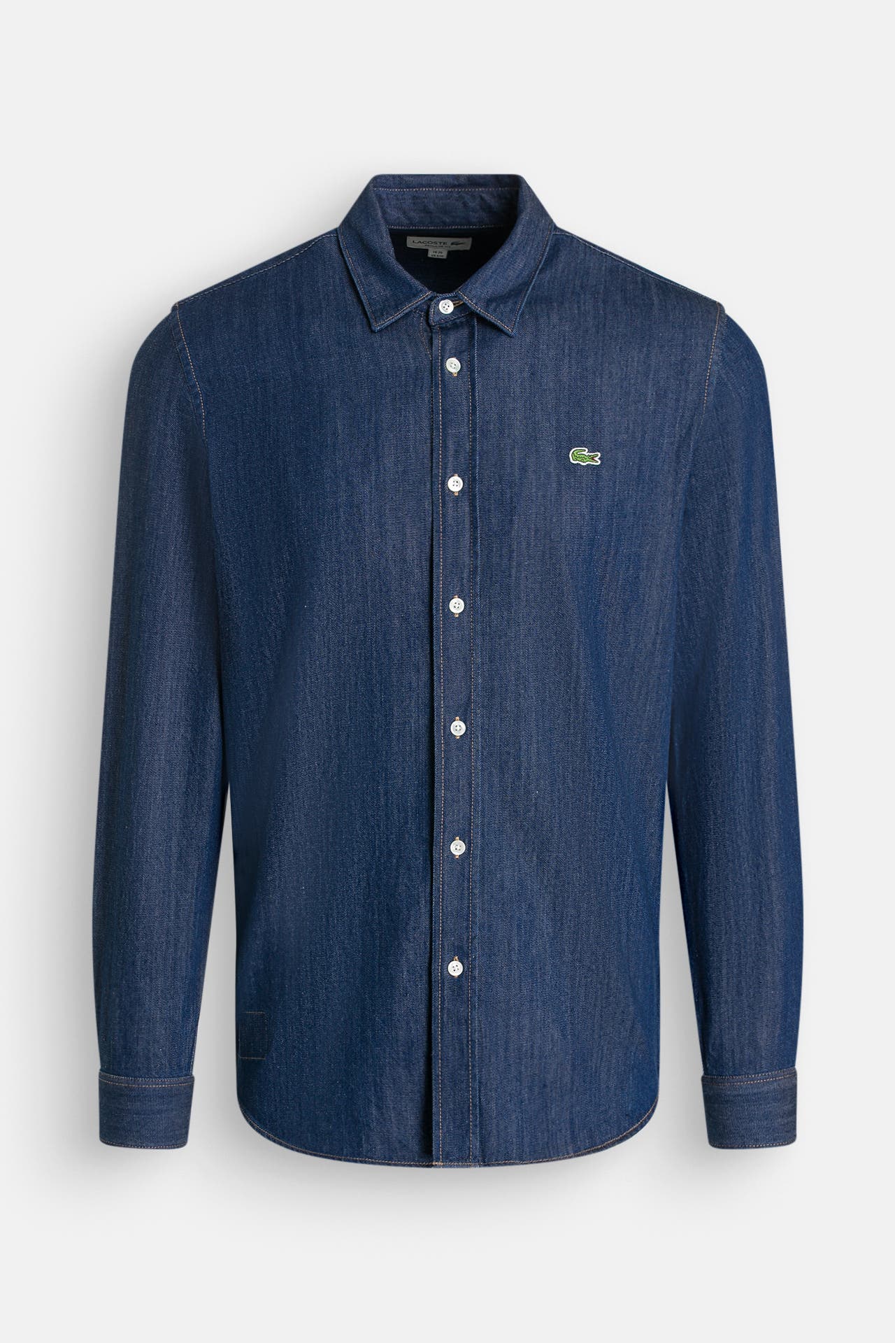 LACOSTE Jeanshemd dunkelblau, Bild 1