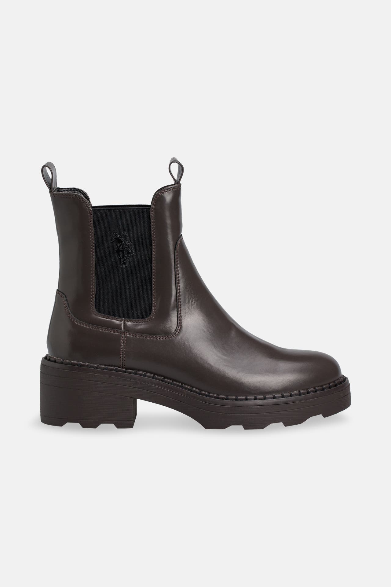 U.S. POLO ASSN. Chelsea-Boots 'Hannah' dunkelbraun, Bild 1