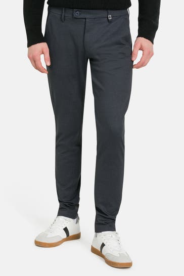 STRELLSON Stoffhose 'Code' navy