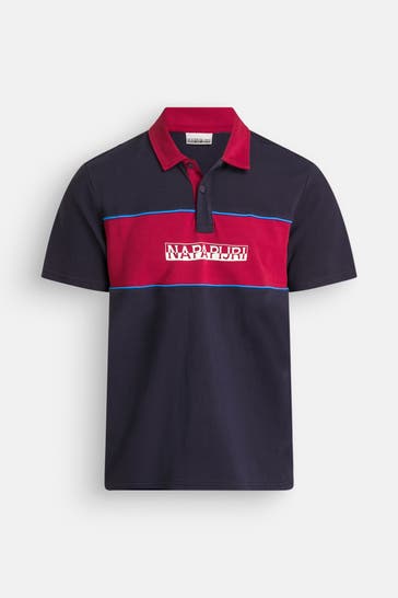 NAPAPIJRI Polo-Shirt zweifarbig