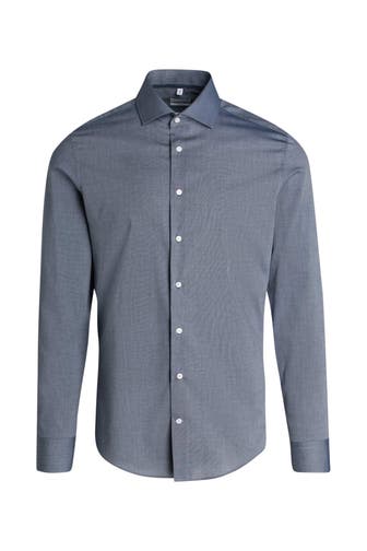 SEIDENSTICKER Business-Hemd graublau