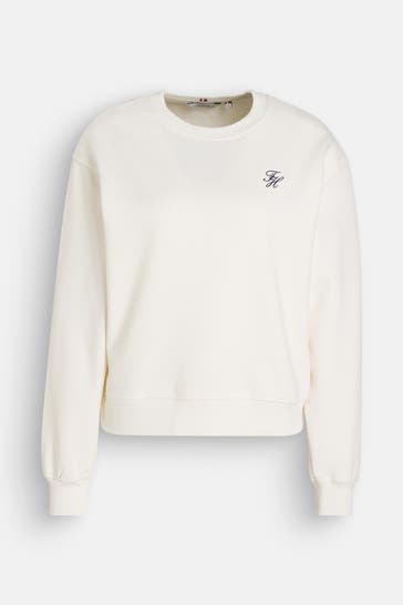 TOMMY HILFIGER Sweatshirt ecru