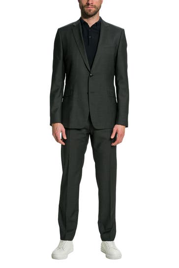 STRELLSON Anzug 'Allen' grauschwarz