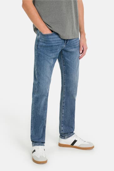 ELIAS RUMELIS Jeans blau tapered
