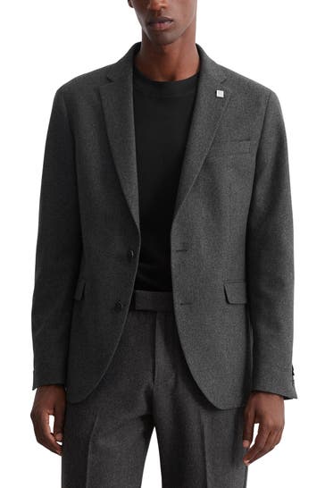 MARC O'POLO Casual-Sakko dunkelgrau