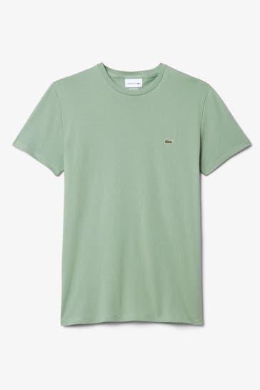 LACOSTE T-Shirt graugrün