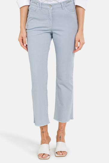 LUISA CERANO Jeans hellblau flared