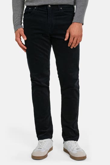 HACKETT Stoffhose 'Trinity' nachtblau