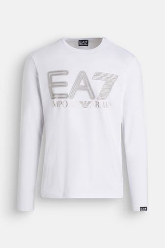 EA7 Longsleeve weiß