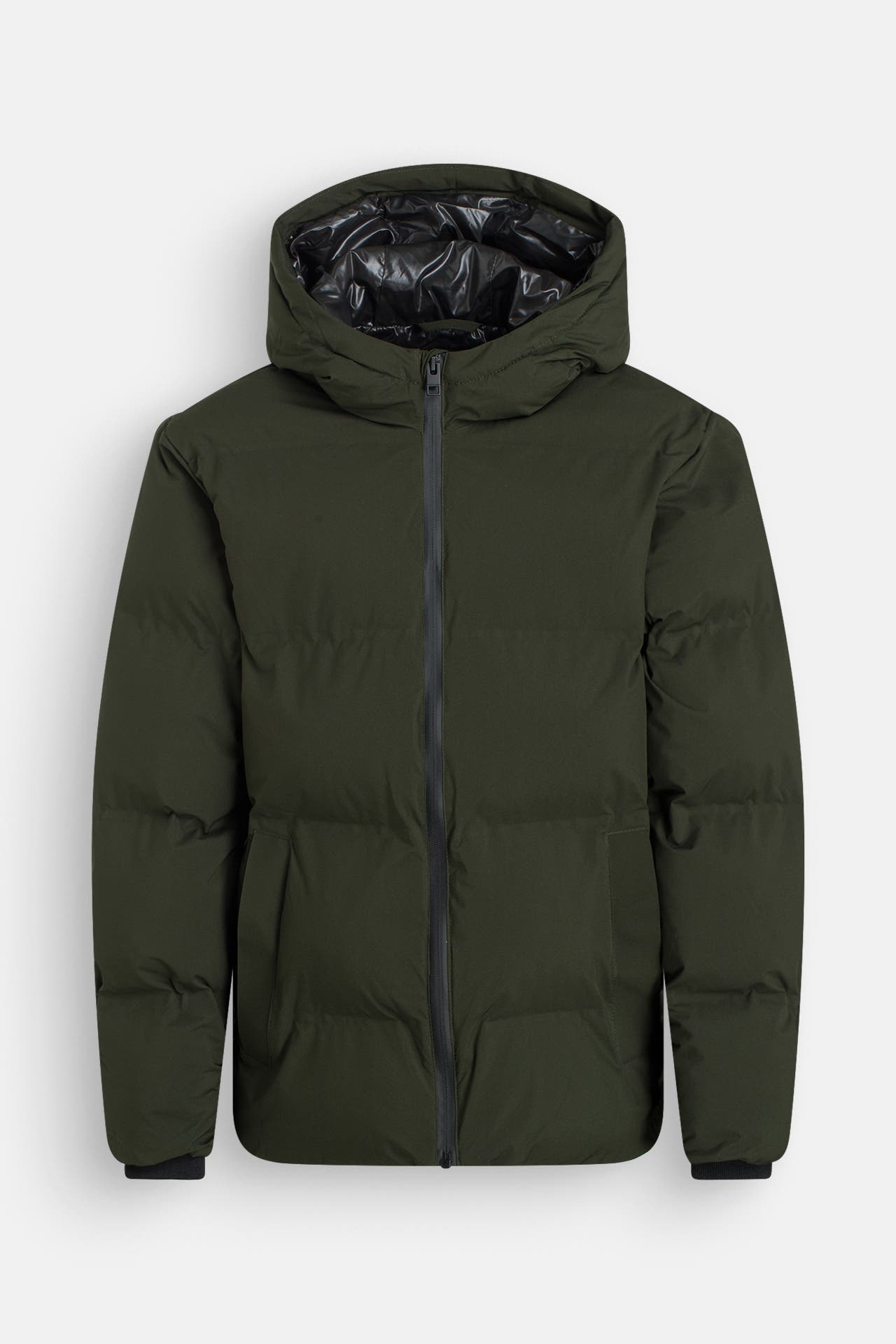 JACK & JONES Steppjacke 'Planet Puffer' dunkelgrün, Bild 1