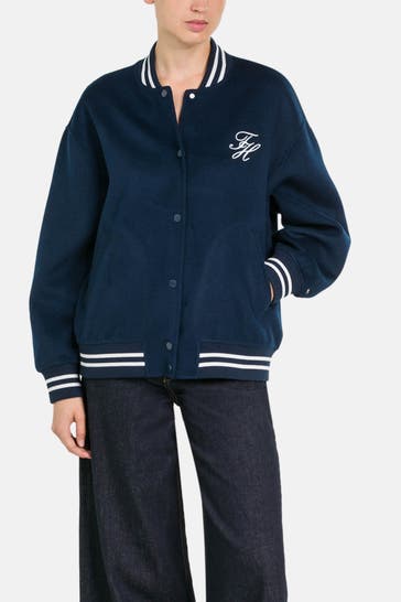 TOMMY HILFIGER Collegejacke dunkelblau