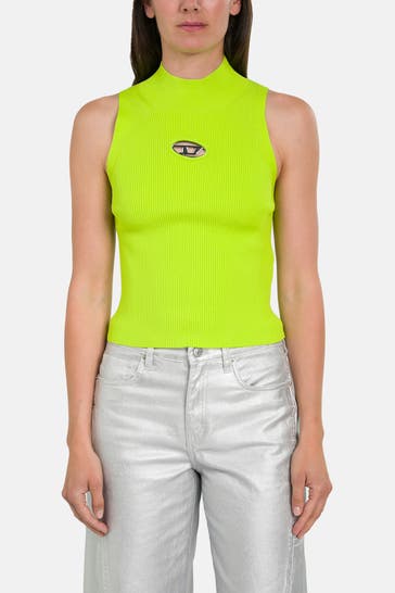 DIESEL Top neongrün