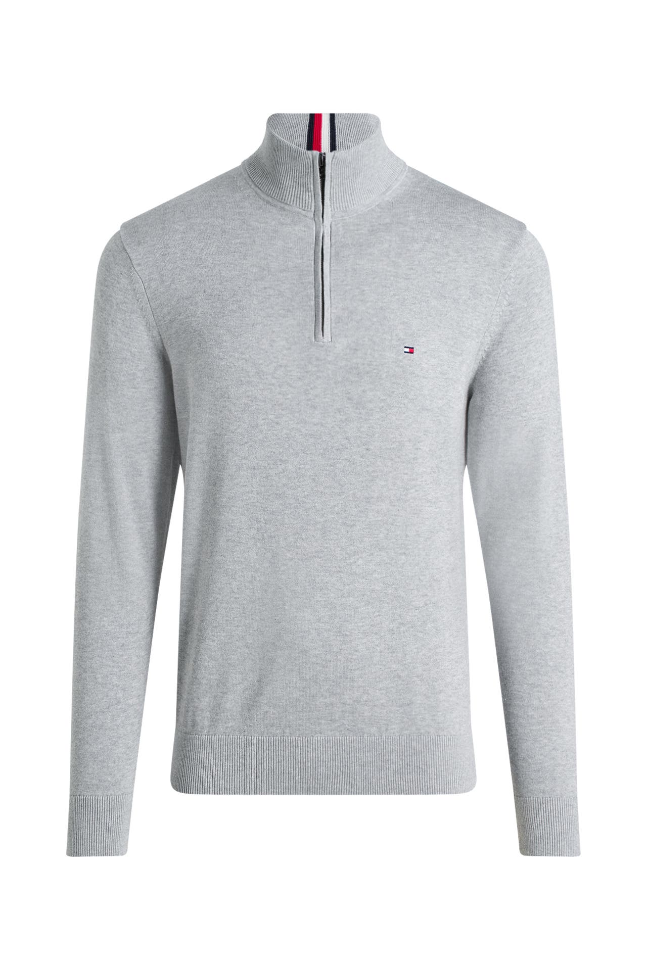 TOMMY HILFIGER Strick-Troyer hellgrau, Bild 1