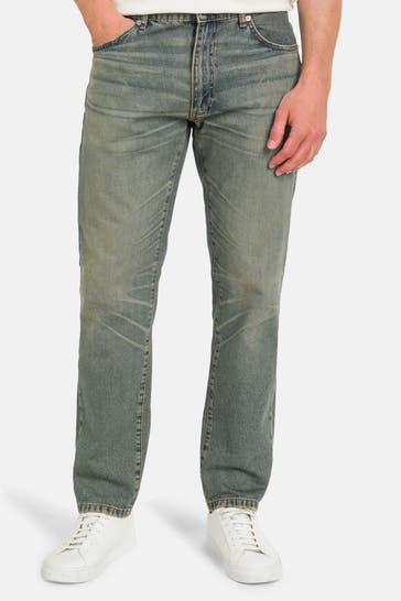 WOODBIRD Jeans graublau straight