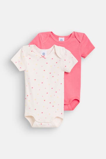 SANETTA 2er-Pack Bodies mehrfarbig