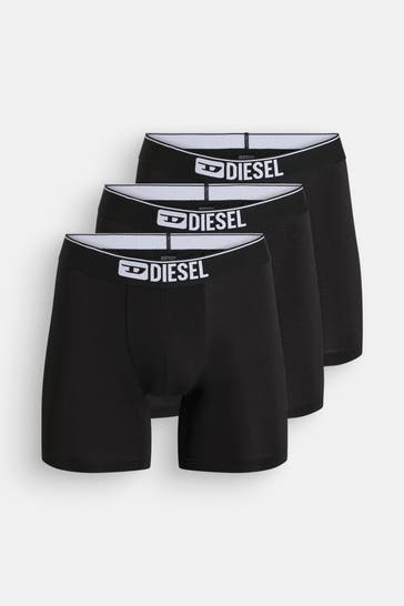 DIESEL 3er-Pack Boxer Trunks schwarz