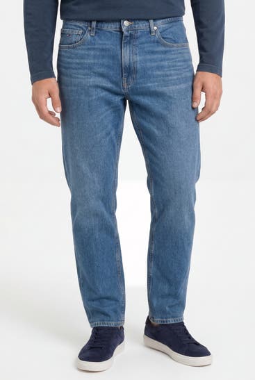 TOMMY HILFIGER - Jeans tapered azurblau
