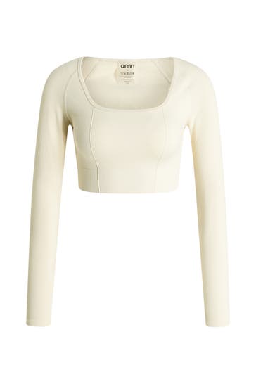 AIMN Longsleeve creme