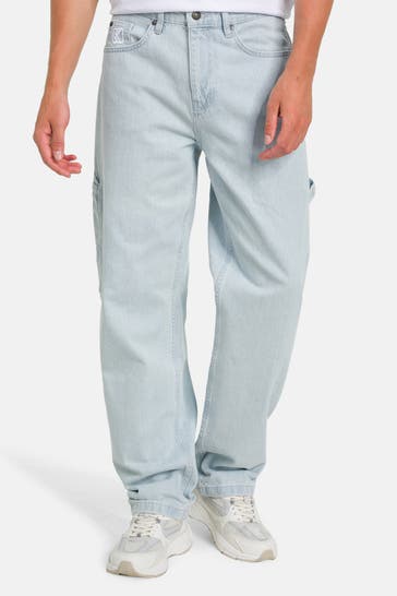 KARL KANI Jeans hellblau baggy