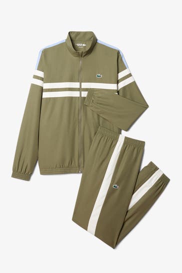 LACOSTE Trainingsanzug oliv