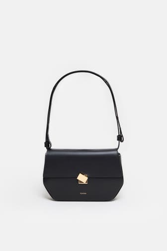 CLOSED Schultertasche schwarz