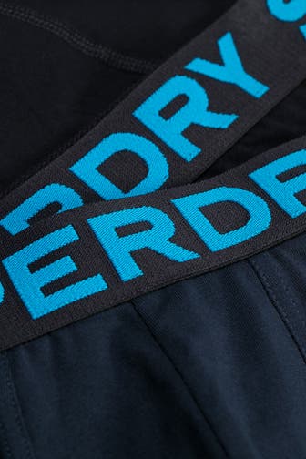 SUPERDRY 2er-Pack Boxer Trunk mehrfarbig