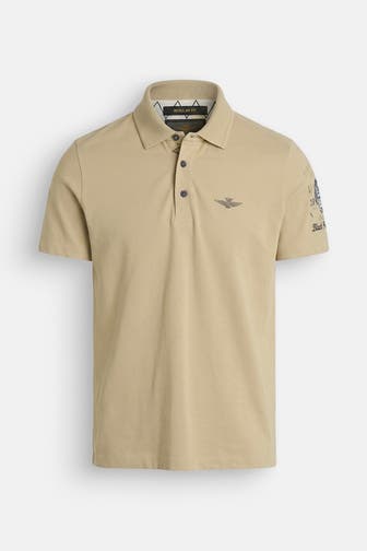 AERONAUTICA MILITARE Polo-Shirt beige
