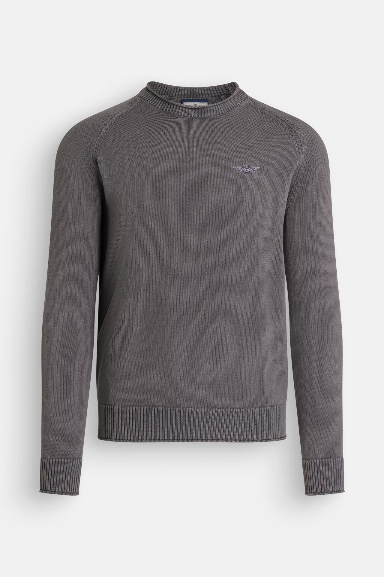 AERONAUTICA MILITARE Strickpullover grau, Bild 1