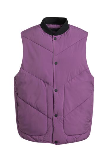 TOM TAILOR DENIM Steppweste lila