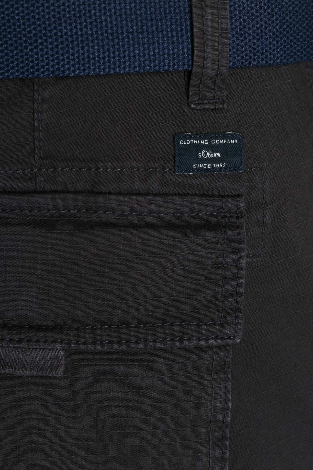 S.Oliver Cargo Hose, Regular Fit – Mit Gürtelschlaufen, Eingrifftaschen & Weitenregulierung – Lässige Freizeithose