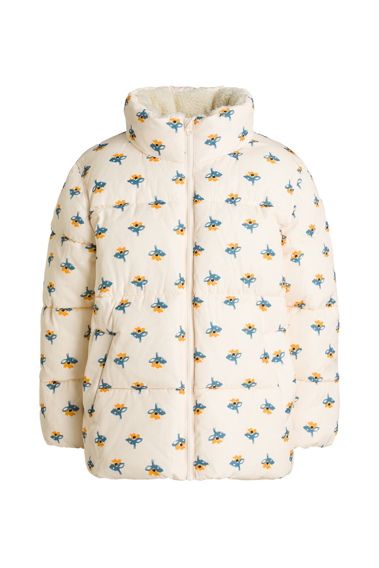 PETIT BATEAU Steppjacke floral, Bild 1